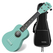 Classic Cantabile US-100 TQ Sopraan-Ukulele Turkoois Set Incl. Tas