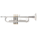 Lechgold TR-18S Trompette en Bb argentée