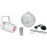 Set Eurolite LED PST-5 QCL Spot ws con Sfera Specchiata