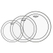 Remo 10" 12" 14" Pinstripe Clear Fell Set