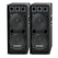 McGrey DJ-2222 Partykelder/DJ-Box Paar 2 x 1000W