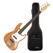 Rocktile Pro JB-30PR Ashwood Bajo Eléctrico Naturaleza Set incl. Gigbag