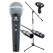 Pronomic Superstar XLR Mikrofoonset Mikrofoon+ Statief+ XLR-Kabel