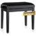 Classic Cantabile Banco De Piano Negro Mate