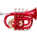 Classic Cantabile Brass TT-400 Bb Pocket Trumpet Red