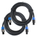 Pronomic pro-line BOXSP4-10 Cable de Altavoz Compatible con Speakon 10m Set de 2