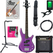Ibanez GSRM20-MPL E-Basse Metallic Purple Starter Set