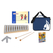 Sonor Early Education Set with Tina and Tobi Booklet, GP Glockenspiel, Blue Music Bag and Crayons