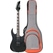 Ibanez GRG121DX-BKF E-Gitarre Black Flat Gigbag Set