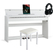 McGrey DP-18 WM E-Piano Bianco Opaco Set