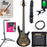 Ibanez GSR200PC-TPB Transparent Pale Black Burst Starter Set