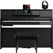 Roland LX5-PE E-Piano Schwarz Hochglanz Set