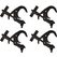Briteq Fast Selflock Clamp Ganci Black V2 Set da 4