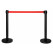 Stagecaptain PLS-200B Paletti Segnapercorso Sistema di Guidamento Persone Nero Coppia