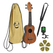 Ortega K2-MAH Keiki Sopraan Ukulele Pack