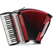 Alpenklang Pro Akkordeon IV 96 CM Shadow Red
