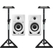 Pioneer DJ DM-40D Weiß Paar Set