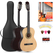 Classic Cantabile Acoustic Series AS-851-L Klassikgitarre 7/8 für Linkshänder Starter-SET