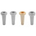 Lechgold ADA3 Alphorn Adapter for Baritone and Trombone Mouthpiece with Small Shank