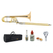 Lechgold BP-18GL Bassposaune Goldmessing Deluxe Set