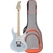 Yamaha Pacifica 112VM RL IB Guitare Électrique Ice Blue Set Avec Housse