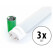 Showlite LED Tube T8W18K45F-1200 1200mm 3-Pack (Daylight White 4500K)