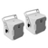 Omnitronic BOB-4 Satellietluidsprekerset Wit