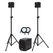 Omnitronic BOB 2.1 Statief Set Zwart