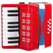 Classic Cantabile Bambino Kinder-Akkordeon 8 Bässe Rot