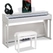 Classic Cantabile DP-220 WM E-Piano Wit mat Set