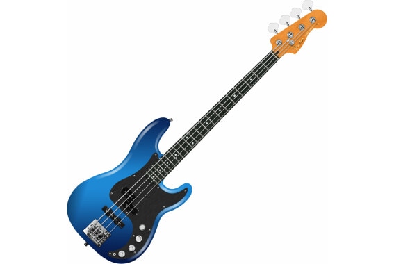 Fender American Ultra II Precision Bass Noble Blue image 1