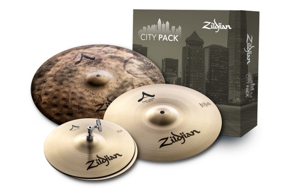 Zildjian ACITYP248 A Zildjian City Cymbal Pack image 1