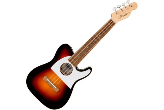 Fender Fullerton Tele Ukulele 2-Color Sunburst image 1