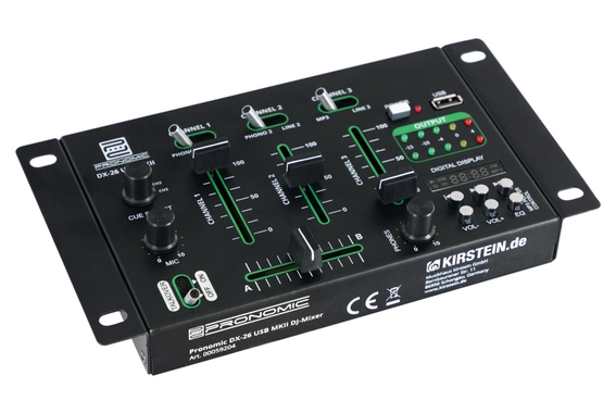 Pronomic DX-26 USB MKII DJ mixer image 1