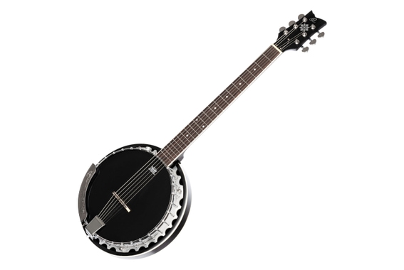 Ortega OBJE350/6-SBK 6-String Banjo image 1