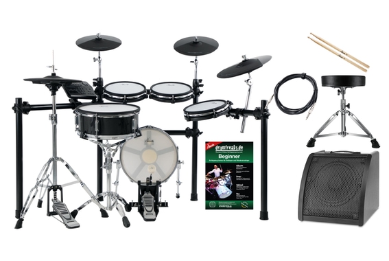 XDrum DD-650 Mesh E-Drum Kit Live Set image 1