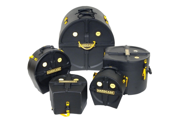 Hardcase HFUSION-2 Drumset Case Set 20", 10", 12", 14" & 14" image 1