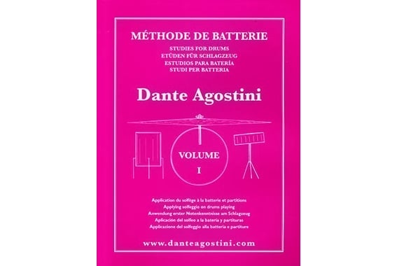 Dante Agostini - Méthode de Batterie - Volume I image 1
