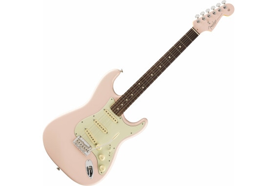 Fender Limited Edition American Professional II MHC Stratocaster Shell Pink image 1