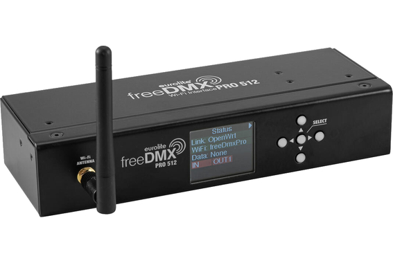 Eurolite FreeDMX PRO 512 Wi-Fi Interface  - 1A Showroom Modell (Zustand: wie neu, in OVP) image 1