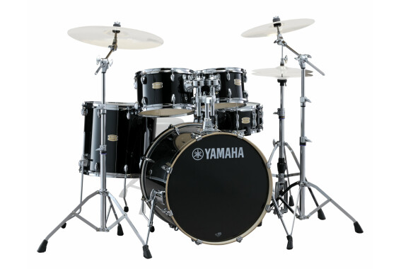 Yamaha Stage Custom Birch Shellset 20" Raven Black  - 1A Showroom Modell (Zustand: wie neu, in OVP) image 1