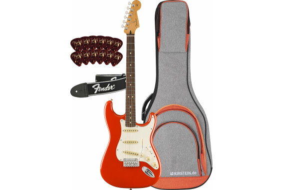 Fender Player II Stratocaster RW Coral Red Set image 1