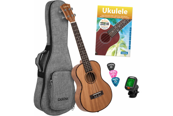 Cascha 2049 Premium Mahagoni Tenor Ukulele Bundle  - Retoure (Zustand: gut) image 1