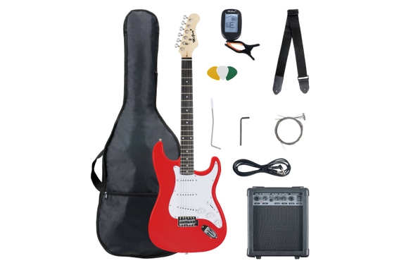 McGrey Rockit E-Gitarre ST-Komplettset Fiesta Red  - Retoure (Zustand: sehr gut) image 1