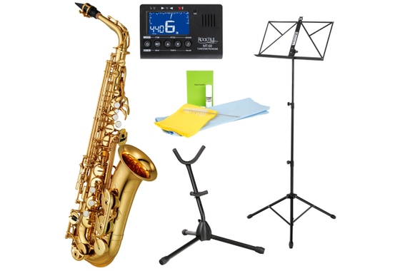Yamaha YAS-480 Eb Alt-Saxophon Set image 1