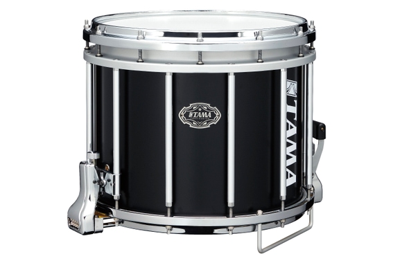 Tama MS1412T-SBK Fieldstar Marching Snare Drum 14" x 12" Satin Black image 1