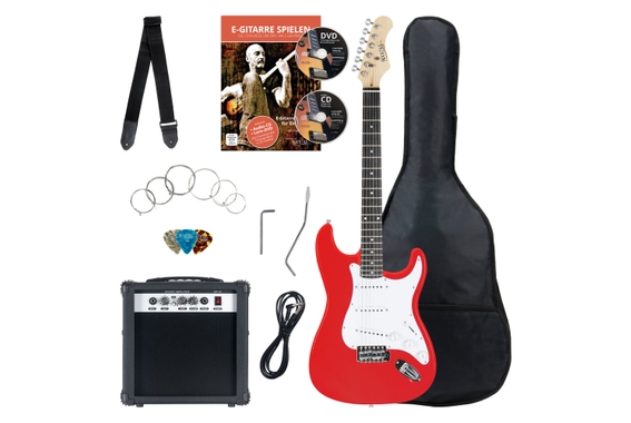 Rocktile Banger's Pack E-Gitarren Set, 8-teilig Red  - Retoure (Zustand: sehr gut) image 1