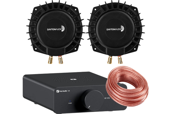 Dayton / Fosi Audio 2 x 300W Bass Shaker Set Per Sim-Racing image 1