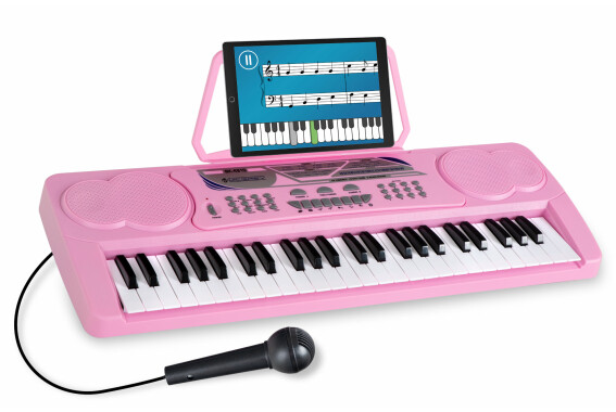 McGrey BK-4910PK Keyboard mit 49 Tasten und Notenhalter Pink  - Retoure (Zustand: sehr gut) image 1