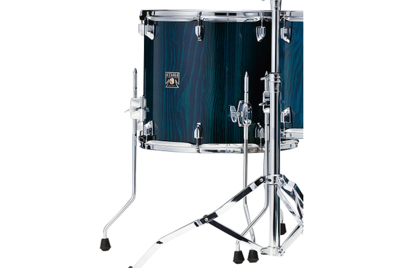 Tama CLF18D-PGHP Superstar Classic Floor Tom 18" x 16" Gloss Sapphire Lacebark Pine image 1